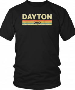 Dayton Ohio Shirt. Vintage Retro 70s 80s T-Shirt