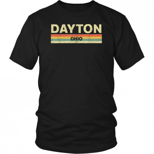 Dayton Ohio Shirt. Vintage Retro 70s 80s T-Shirt