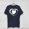 Dayton Ohio State Strong Retro Heart Map Shirt
