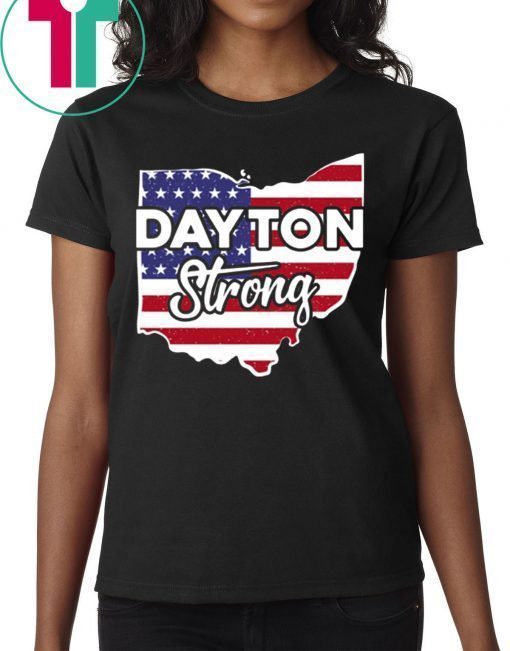 Dayton Strong American Flag Shirt