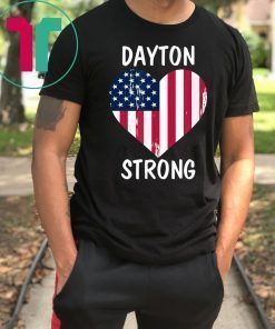 Dayton Strong Dayton Ohio Heart Shirt