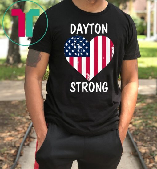 Dayton Strong Dayton Ohio Heart Shirt