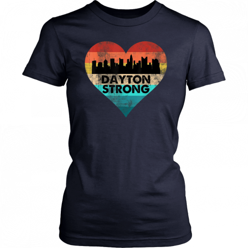 Dayton Strong Ohio Shirt Heart