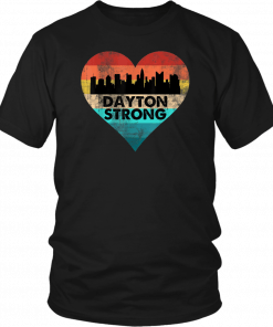 Dayton Strong Ohio Shirt Heart