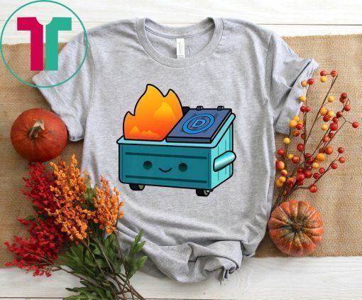 Democratic Dumpster Fire Shirt for Mens Womens Kids