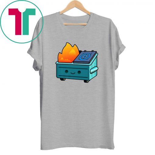 Democratic Dumpster Fire T-Shirt for Mens Womens Kids