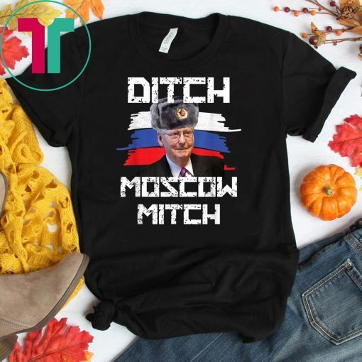 Kentucky Democrats Gift T-Shirt Ditch Moscow Mitch McConnell Vote McGrath 2020 T-Shirt