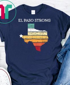 El Paso Strong Retro Vintagr Graphic T-shirt