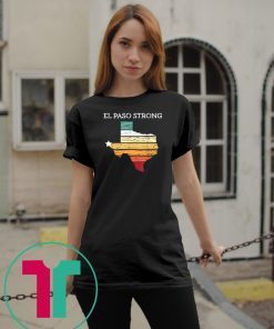 El Paso Strong Retro Vintagr Graphic T-shirt