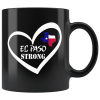 El Paso Strong Texas Flag Love Heart Mug