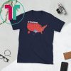 El Paso Strong United States of America Heart T-Shirt Supporting Shooting Victims T-Shirt