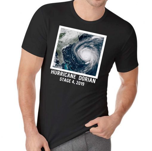 Florida Hurricane Dorian Stage 4 Natural Disaster Ocean T-Shirt