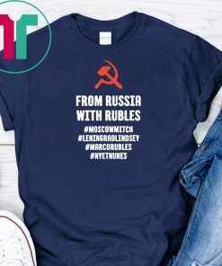 From Russia With Rubles Hammer & Sickle T-Shirt