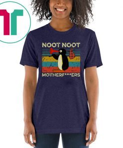 Funny Pingu Noot Noot Motherfucker Vintage T-Shirt