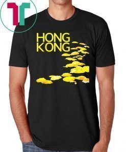 Hong Kong Yellow Umbrellas T-Shirt