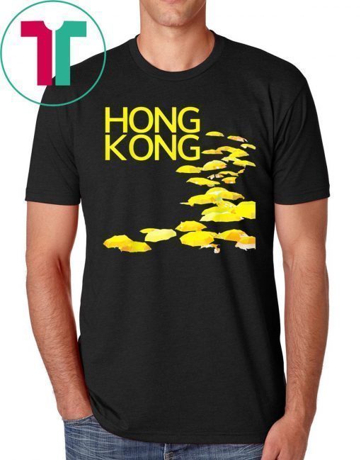 Hong Kong Yellow Umbrellas T-Shirt