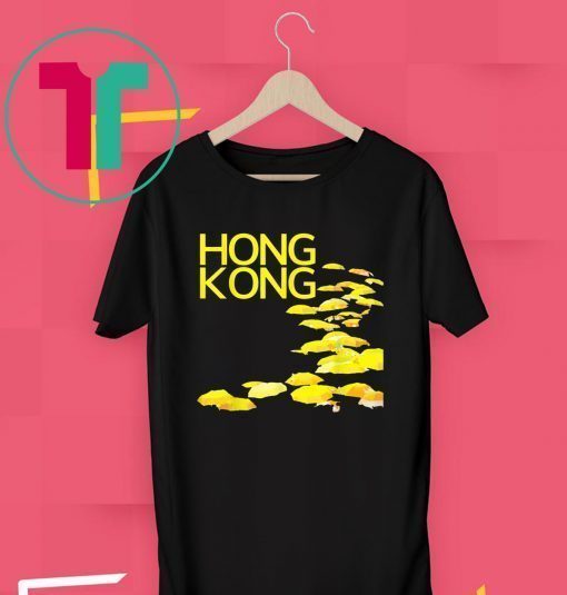 Hong Kong Yellow Umbrellas T-Shirt