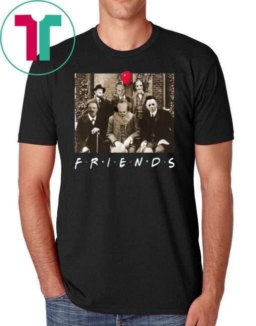 Horror Characters Friends shirt