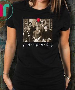 Horror Characters Friends shirt