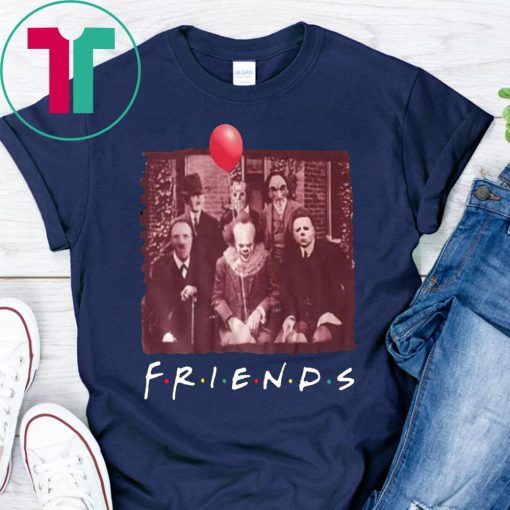 Horror Movie Characters Friends TV Show 2019 T-Shirt