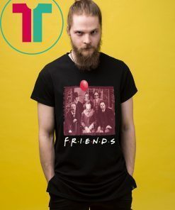Horror Movie Characters Friends TV Show Shirt