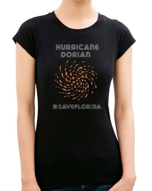 Hurricane Dorian tshirt Hashtag Save Florida Hurricane Tee