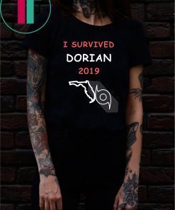 I Survived Hurricane Dorian 2019 Florida Tee