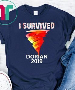 I Survived Hurricane Dorian Florida Storm Flood Tee Shirt