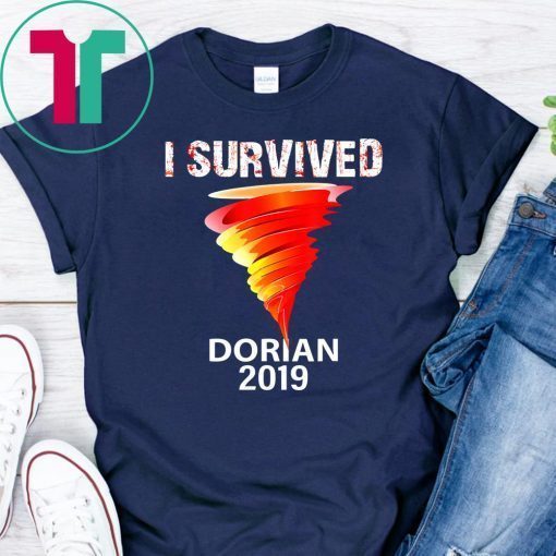 I Survived Hurricane Dorian Florida Storm Flood Tee Shirt