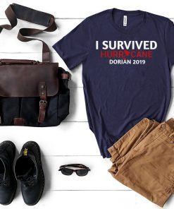 I Survived Hurricane Dorian Florida Storm Tshirt