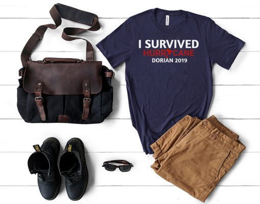 I Survived Hurricane Dorian Florida Storm Tshirt