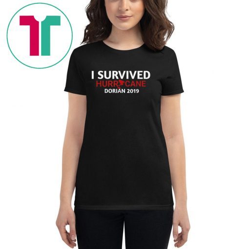 I Survived Hurricane Dorian Florida Storm Tshirt