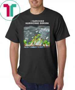 I Survived Hurricane Dorian tshirt Save Florida Puerto Rico