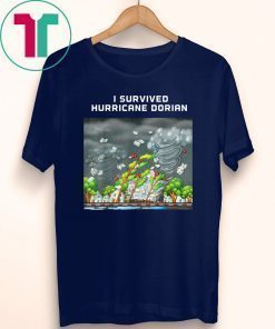 I Survived Hurricane Dorian tshirt Save Florida Puerto Rico