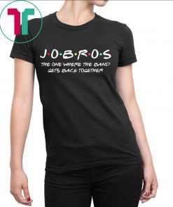 Jobros Shirt The One Where The Band Gets Black Together T-Shirt