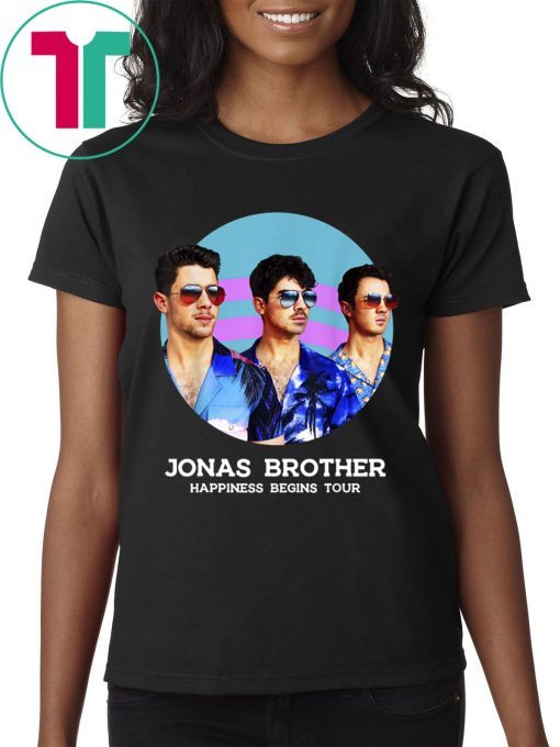 Jonas Brother Happiness Begins Tour Shirt