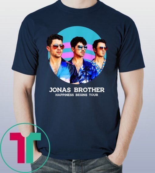 Jonas Brother Happiness Begins Tour Shirt