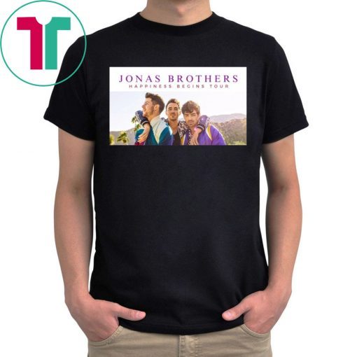 Jonas Brothers Happiness Begins Tour Shirt