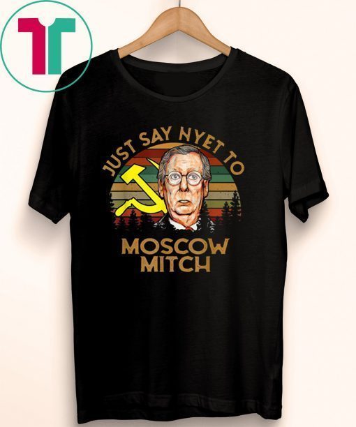 Just Say Nyet To Moscow Mitch Vintage Shirt