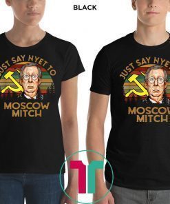 Just Say Nyet To Moscow Mitch Vintage Shirt