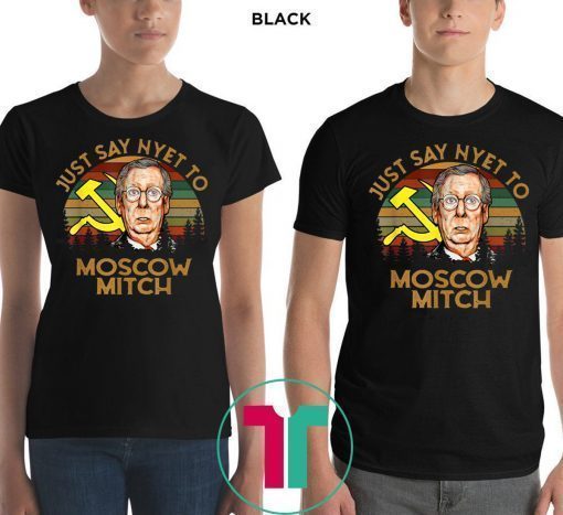 Just Say Nyet To Moscow Mitch Vintage Shirt