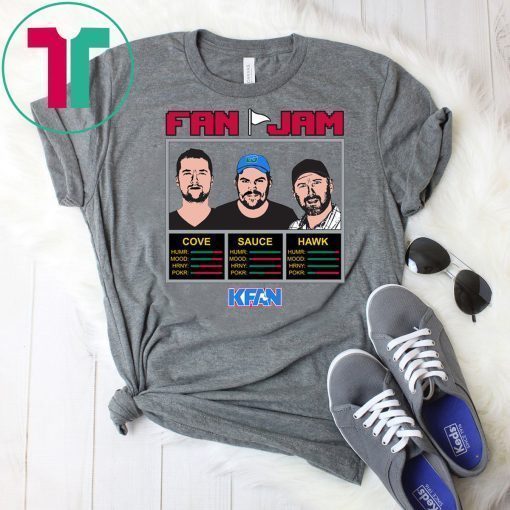 KFAN the power trip state fair fan jam shirt