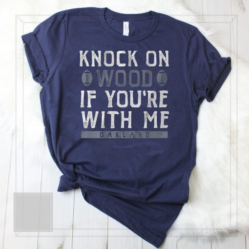 Knock On Wood If You're With Me Unisex T-Shirt