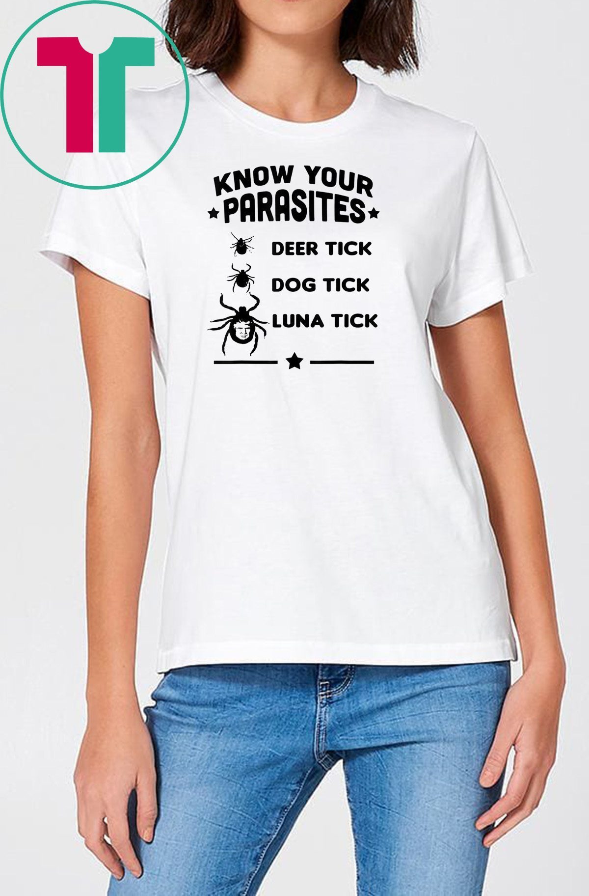 Know Your Parasites T-shirt RESIST Shirt Funny Gift - ShirtsMango Office