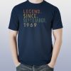Legend Since SEPTEMBER 1969 Shirt Age 50th Birthday Gift