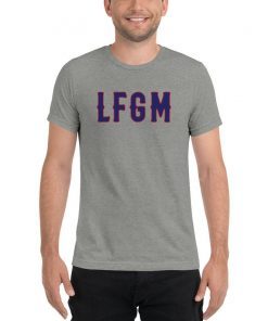 Lfgm Funny Letter LGM Short Sleeve Polar Bear Pete Unisex T-Shirt Polar Power