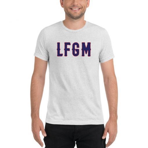 Lfgm Funny Letter LGM Short Sleeve Polar Bear Pete Unisex T-Shirt Polar Power