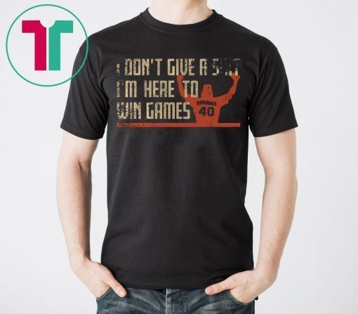 Madison Bumgarner T-Shirt Don't Give a S--t San Francisco