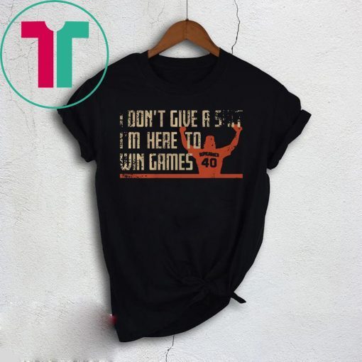 Madison Bumgarner T-Shirt Don't Give a S--t San Francisco