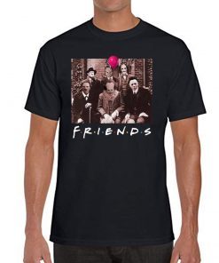 Official Horror Halloween Team Friends T-Shirt